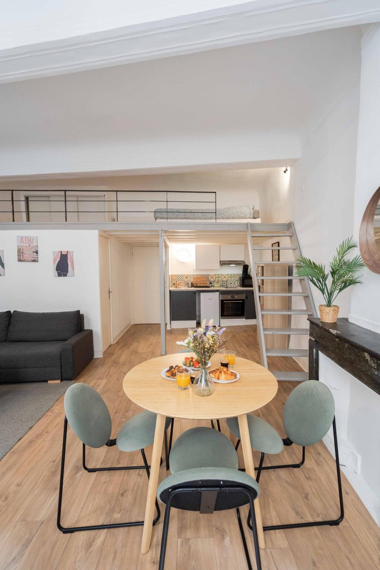 Studio Mezzanine Aumone Vieille Aix-en-Provence Exterior photo